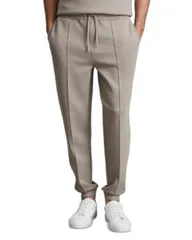 レイス メンズ ボトムス カジュアルパンツ レギュラーフィットラックパンツ REISS Premier Interlock Regular Fitrack Pants Taupe トープ