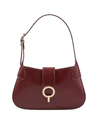 サンドロ レディース バッグ ショルダーバッグ レザー Sandro Sweet Janet Leather Shoulder Bag Bordeauxのサムネイル