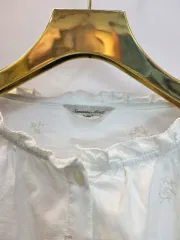 サマンサモス 白 ブラウス フリル 装飾