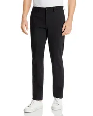 セオリー メンズ ボトムス カジュアルパンツ パンツ Theory Zaine Precision Ponte Slim Straight Stretch Pants Black ブラック