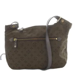 ラシット RUSSET ショルダーバッグ ワンショルダー 斜め掛け モノグラム 総柄 ダークブラウン /YO15