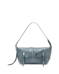 オールセインツ レディース バッグ レザー ALLSAINTS Jean Rey Medium Leather Shoulder Bag Cement Blue ブルーのサムネイル
