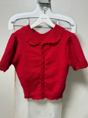 August byan 半袖ニット