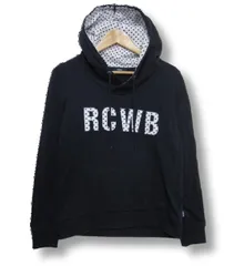 ◇RODEO CROWNS WIDE BOWL ロデオクラウンズワイドボウル RCWB プルオーバーパーカー ドットロゴ ネイビー レディース Mサイズ ■管理番号L29840SSS26-260328-103（510）