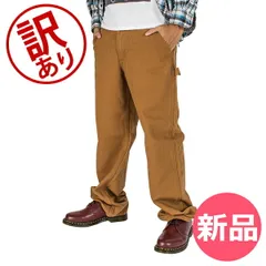 【新品】 【訳あり】カーハート Carhartt ウォッシュド ダック ぺインターパンツ B11 股下 （約81cm） メンズ ワークパンツ Washed-Duck Work Dungareeアウトレット  [CRR95101-992]