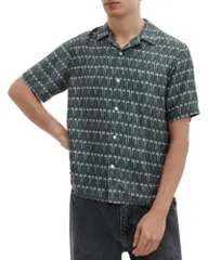 ラグアンドボーン メンズ トップス シャツ プリント rag bone Avery Printed Shirt Indigo Stripe インディゴのサムネイル