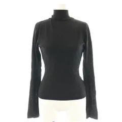 スナイデル SNIDEL ニット プルオーバー バックオープン ラメ F ブラック /DF ■OS