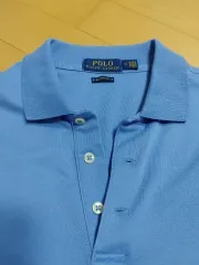 ポロラルフローレン ブルー カラーTシャツ 出品