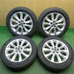バリ溝！24年！キレイ！9.5分★マツダ CX-5 純正 225/55R19 スタッドレス ネクセン ウィンガード アイス SUV 19インチ CX5 PCD114.3/5H★6031506HAスのサムネイル