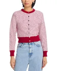 スリーワンフィリップリム レディース アウター カーディガン クルーネック 31 Phillip Lim Crewneck Raglan Sleeve Cardigan Chili Multi マルチのサムネイル