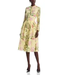 オスカー デ ラ レンタ レディース トップス シャツ ハイネック Oscar de la Renta High Neck Shirtdress PinkButter ピンク