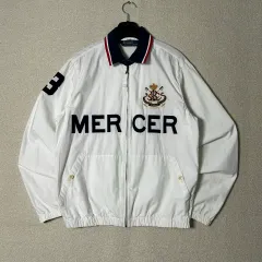 (S) 00s ポロラルフローレン 白 スイングトップ ジャケット