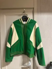 XL アンダースンベル ライダースジャケット グリーン
