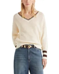 マレーラ レディース アウター ニット・セーター ウール Marella Mlsfestoso Wool White Sweater Wool White ホワイトのサムネイル