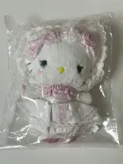 サンリオ 白フリル ハローキティ キティ マスコット ぬいぐるみ