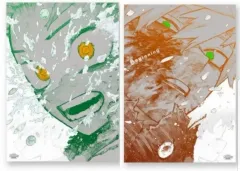 (未開封) 僕のヒーローアカデミア ヒロアカ 原画展 THE B ドビbeginning ポスター 爆豪 緑 谷出久