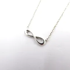【瀬戸大橋店】 中古 Tiffany&co | ティファニー ネックレス インフィニティ ペンダント シルバー 【135】