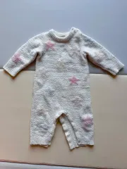 ジェラートピケ 星柄 ボディスーツ 80-90