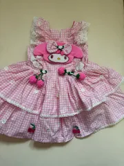 マイメロディ レディース 女の子 ハンドメイド ONE PIECE 100