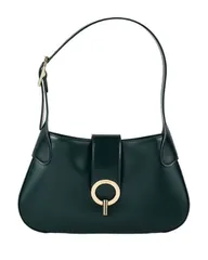 サンドロ レディース バッグ ショルダーバッグ レザー Sandro Sweet Janet Leather Shoulder Bag Bottle Green グリーンのサムネイル