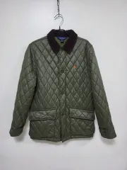 ポロラルフローレン キルティング ジャケット オリーブ 260319