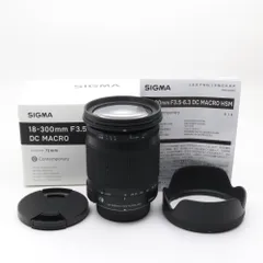 2026年最新】Sigma 18-300mm F3.5-6.3 dcの人気アイテム - メルカリ