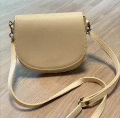 アイボリー ミニ クロスバック バッグ
