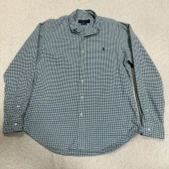 POLO RALPH LAUREN ポロラルフローレン ギンガムチェック シャツ m