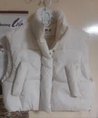 アイボリー レディース ダウン ベスト