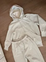 ナイキ 季節の変わり目 フリース Anorak（アノラック） フードTシャツ ジョガーパンツセット レディース Mサイズ オーバーサイズ