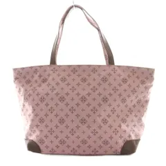 ラシット RUSSET トートバッグ モノグラム ナイロン 紫 パープル 黒 ブラック /SS ■OS