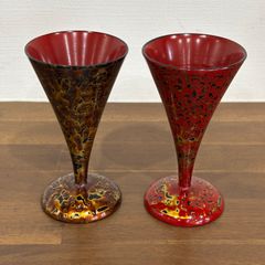 未使用 琉球ガラス デキャンタ ワイングラス 酒器 ピッチャー 水差し
