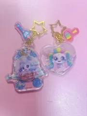 シューティングスター ティニピン キーホルダー キーリング ビナピン (Binaping) 一緒にピン (Ichini Ping)