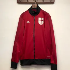 アディダス ACミラン レッド トラックジャージ ジャケット