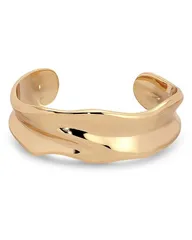 エティカ レディース アクセサリー ブレスレット・バングル・アンクレット Ettika Wavy Days Cuff Bracelet Gold ゴールドのサムネイル