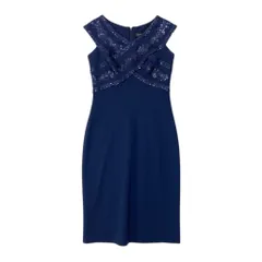2026年最新】Tadashi Shoji レディース ノースリーブひざ丈ワンピース