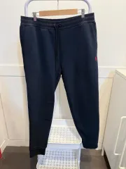 ポロ ラルフローレン ネイビー 起毛 ジョガーパンツ