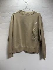 ナイキ ACG ポケット スウェット Tシャツ カーキ