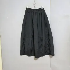 季節の変わり目活用しやすいロング丈スカート F n3866
