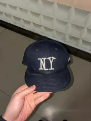 STUSSY NY NEW ERA キャップ ネイビー 7 1/4
