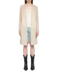 ザディグ エ ヴォルテール レディース アウター カーディガン Zadig Voltaire Daffy Cashmere Pointelle Cardigan Cream クリームのサムネイル