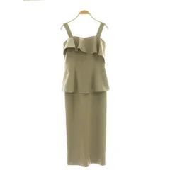 プロポーション ボディドレッシング PROPORTION BODY DRESSING キャミワンピース ロング S グレージュ /DF ■OS