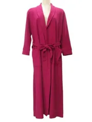 イヴサンローラン YVES SAINT LAURENT ガウン コート ルームウェア ピンク 上着 アウターのサムネイル