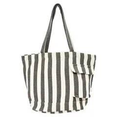 新品 2026新作 ROOTOTE ルートート MEDIUM 3519 SN.ミディアム.リサイクルコットン-F トートバッグ ブラック･ナチュラル｜沖縄発送不可【SPORTUS】