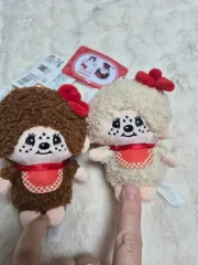 モンチッチ hello kitty(ハローキティ) コラボ ぬいぐるみ キーリング ぬい 2個まとめ