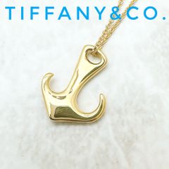 Tiffany K18YG アンカー ネックレス 希少 - メルカリ