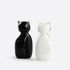 千代寿 純米吟醸『月夜の眠り』白猫＆黒猫ボトル2本セット - メルカリ