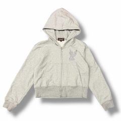 JEREMY SCOTT 翼付きフードスウェットパーカー XS グレー - メルカリ