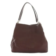 コーチ COACH フィービー ショルダーバッグ レザー 赤紫 レッドパープル /SS ■OS