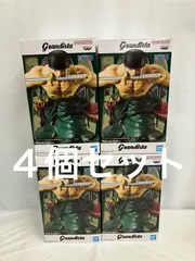 未開封 ONE PIECE ワンピース Grandista ロロノア・ゾロ フィギュア ４個 LF3A78 f099